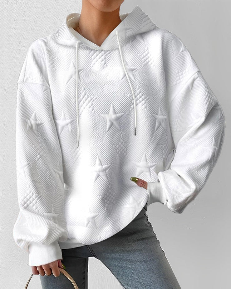 Jade kuscheliges Damen Sweatshirt mit Kapuze | Samtig-weicher Stoffmix & Relaxed Fit | Rippbündchen, einfarbig, S–XL