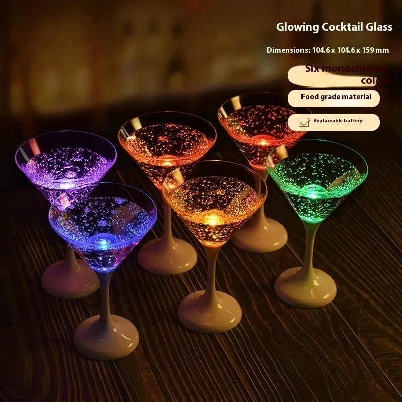 GlasGlo™ - LED-Lichtweingläser