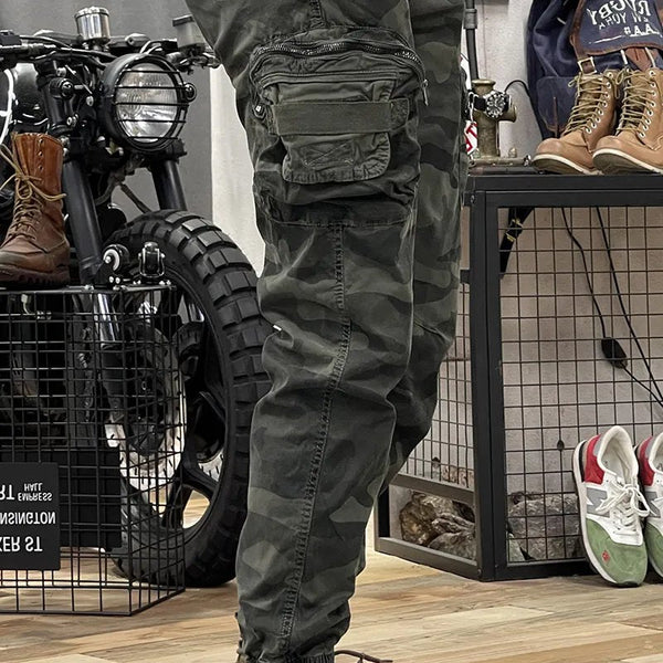 Strider™ Cargo | Distressed Slim Fit Cargo Jeans | 50% RABATT