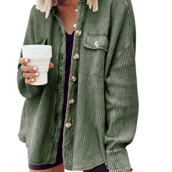 Margot™ Hemdjacke mit Knopfleiste