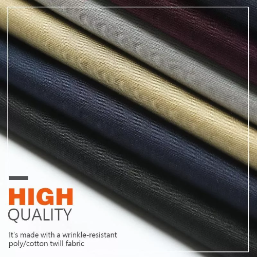Herren Business-Casual Hose mit Stretchbund | Knitterarm, elastisch & bequem für Büro, Reise und Alltag