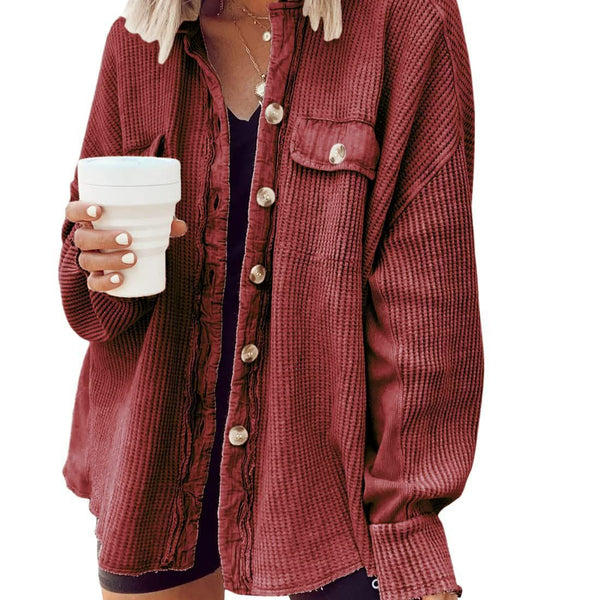 Margot™ Hemdjacke mit Knopfleiste