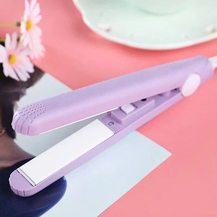 Mini Glätteisen & Lockenstab | Cera-Mic™ Keramik | 2-in-1 Styling | Reisegröße | Schonend & Schnell