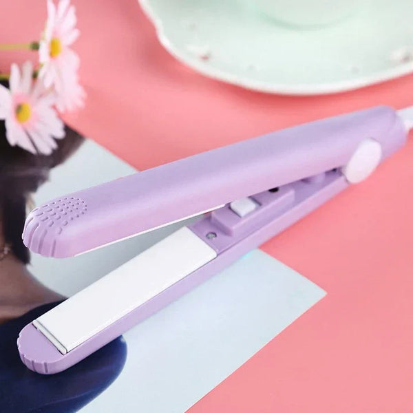 Mini Glätteisen & Lockenstab | Cera-Mic™ Keramik | 2-in-1 Styling | Reisegröße | Schonend & Schnell