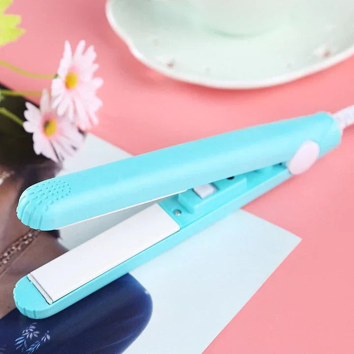 Mini Glätteisen & Lockenstab | Cera-Mic™ Keramik | 2-in-1 Styling | Reisegröße | Schonend & Schnell