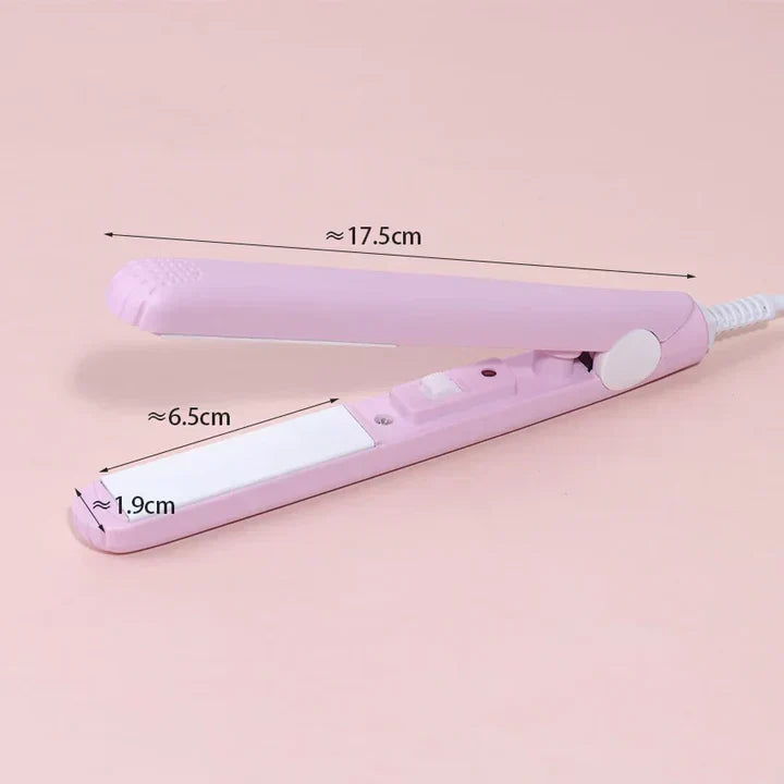 Mini Glätteisen & Lockenstab | Cera-Mic™ Keramik | 2-in-1 Styling | Reisegröße | Schonend & Schnell