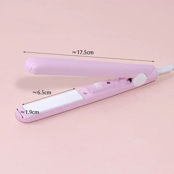 Mini Glätteisen & Lockenstab | Cera-Mic™ Keramik | 2-in-1 Styling | Reisegröße | Schonend & Schnell