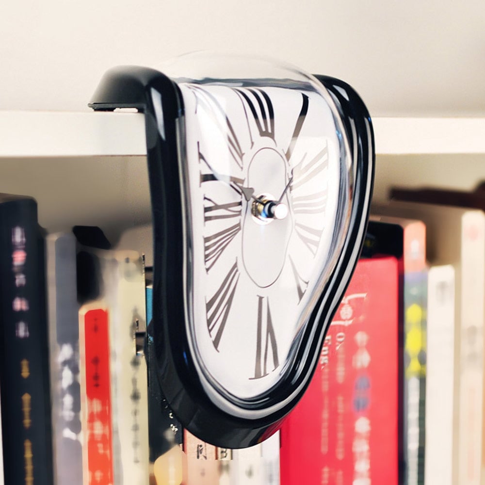 TimeMelt™ - Persistenz der Erinnerung - Abstrakte schmelzende Uhr