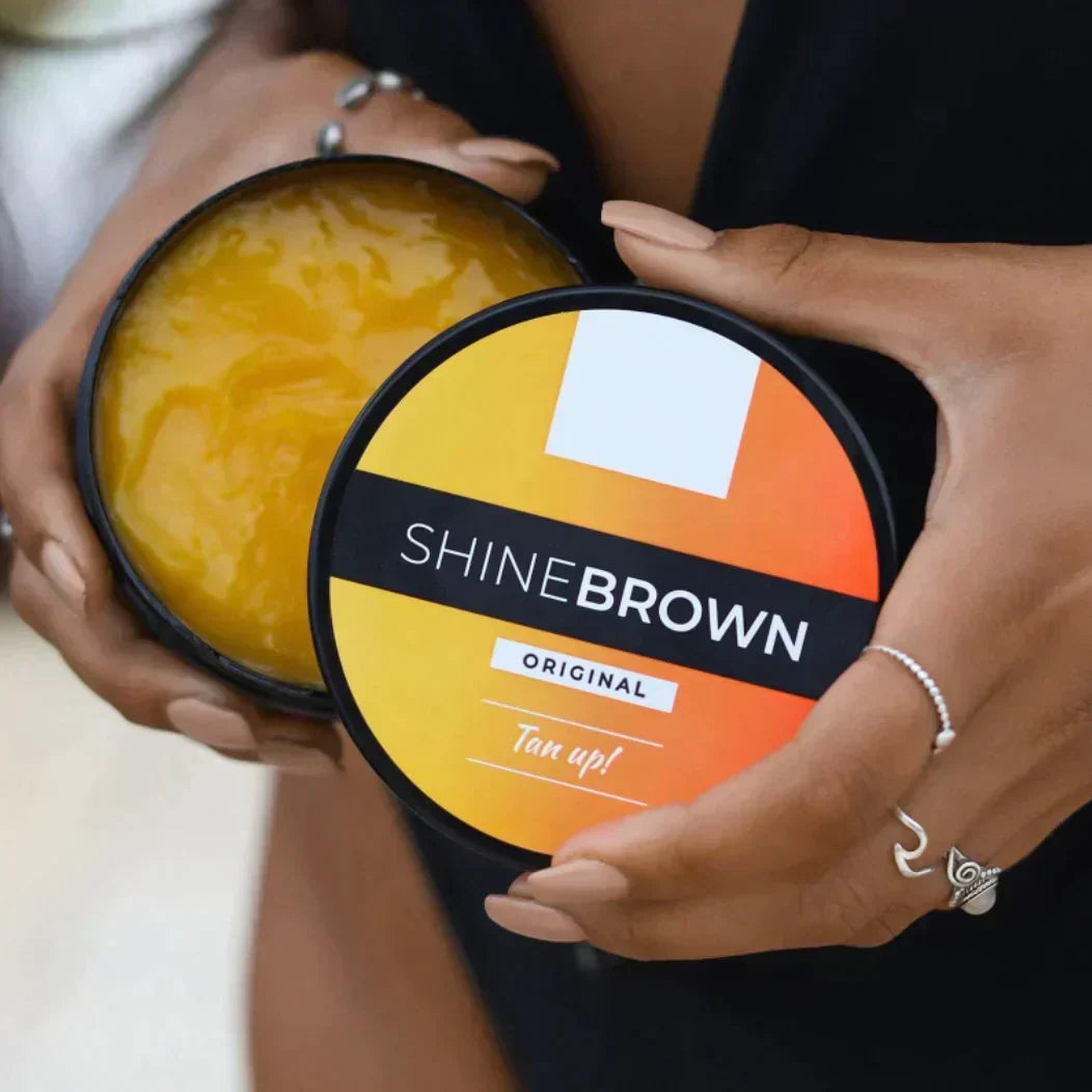 1+ 1 Gratis | ✨ SHINEBROWN™ – Deine natürliche Sommerbräune, ganz ohne Sonne!