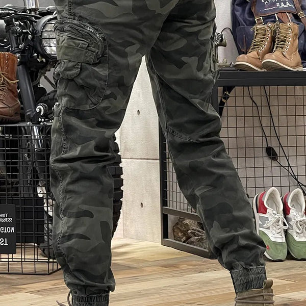 Strider™ Cargo | Distressed Slim Fit Cargo Jeans | 50% RABATT