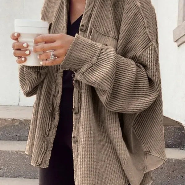 Margot™ Hemdjacke mit Knopfleiste