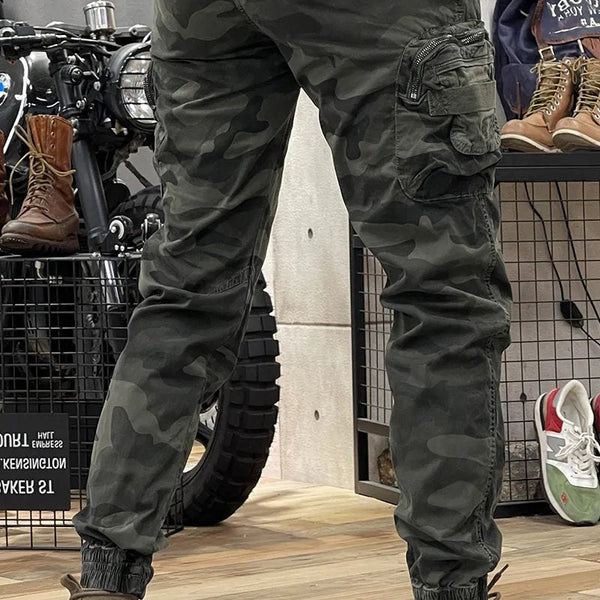 Strider™ Cargo | Distressed Slim Fit Cargo Jeans | 50% RABATT
