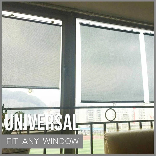 GuardView™️ - Versenkbarer Fenster-Rollladen & Sonnenschutz für optimalen Schutz