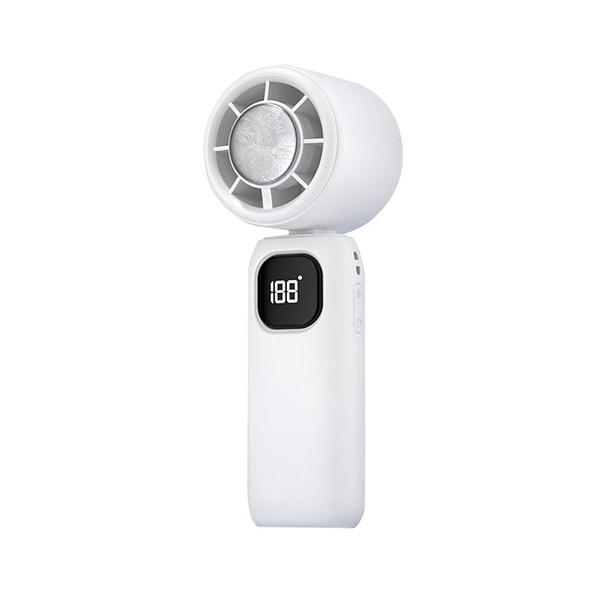 CoolWave™ | Tragbarer Handventilator mit fortschrittlicher Kühltechnologie und verlängerter Batterielebensdauer