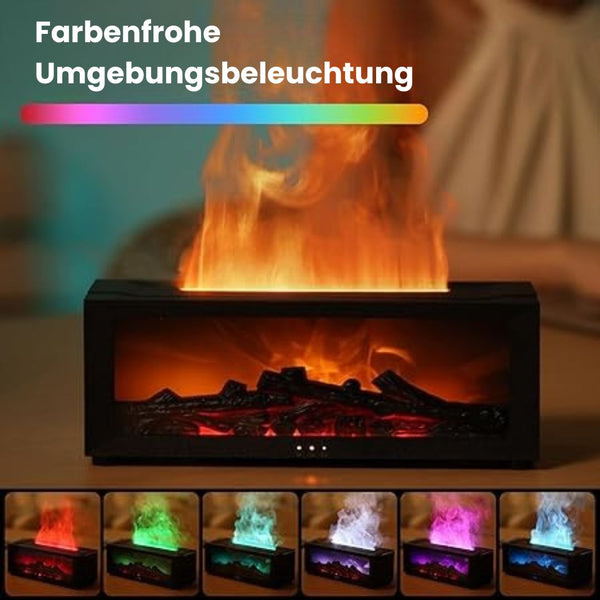 Aroma Diffuser | Elektrische Duftlampe mit Flammenoptik | DuftFlamme