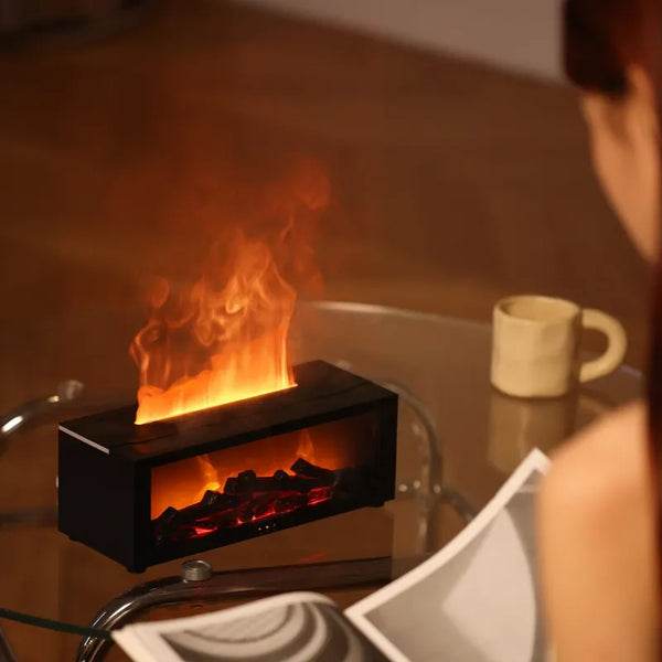 Aroma Diffuser | Elektrische Duftlampe mit Flammenoptik | DuftFlamme