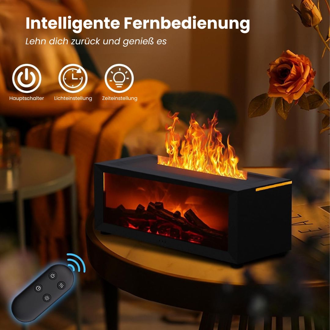 Aroma Diffuser | Elektrische Duftlampe mit Flammenoptik | DuftFlamme