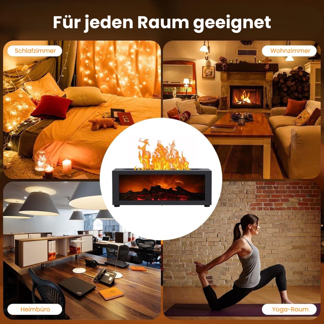 Aroma Diffuser | Elektrische Duftlampe mit Flammenoptik | DuftFlamme