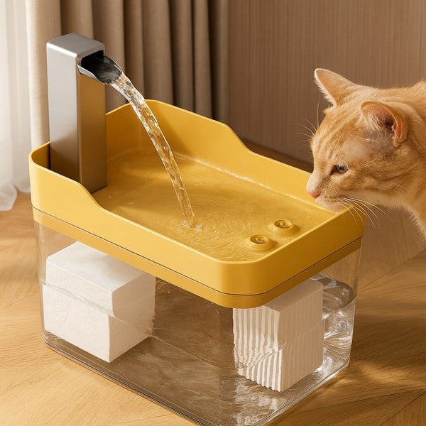 Trinkbrunnen Katze | Wasserbrunnen für Katze & Hunde | DurstLöser