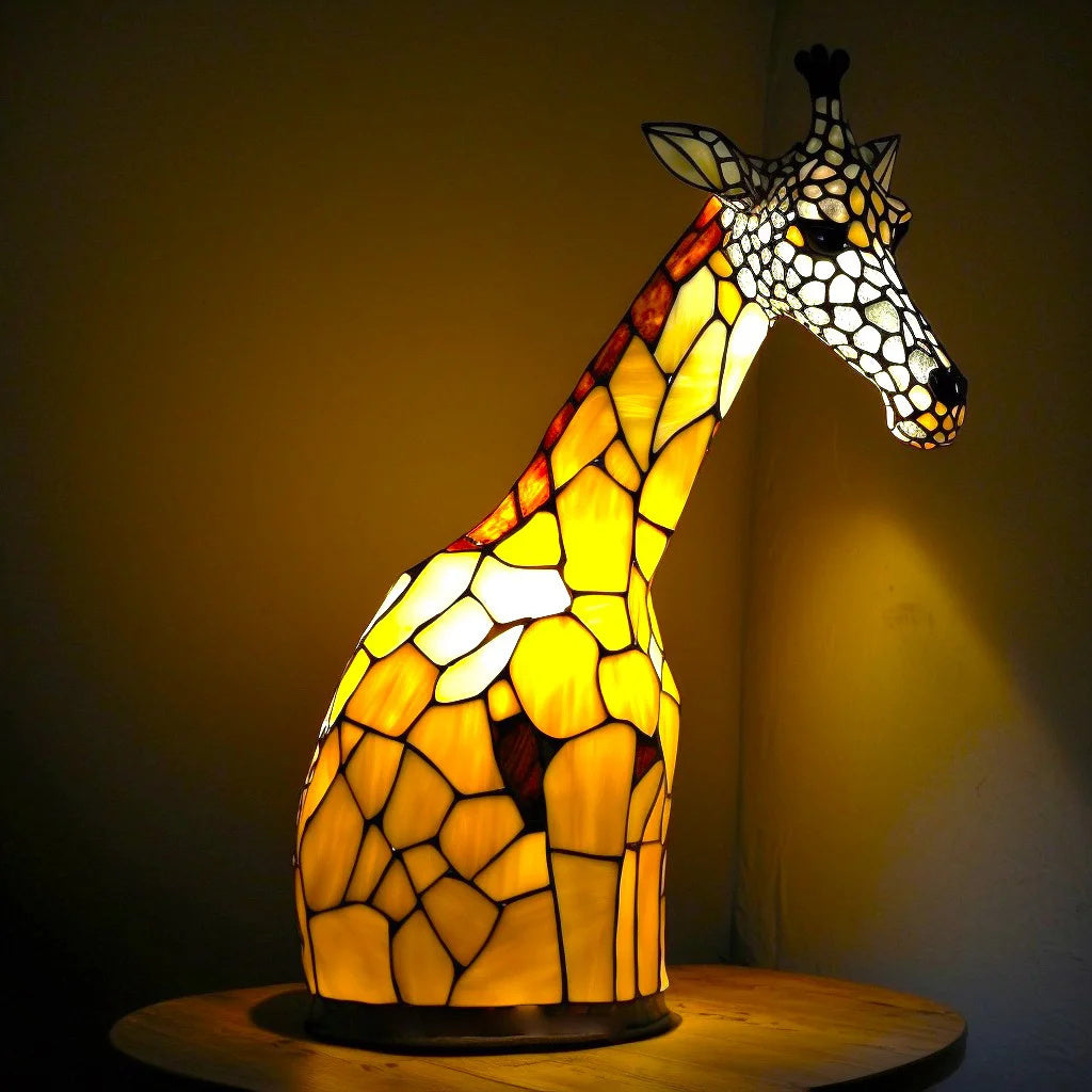 VitraGlow | Glaslampe mit Tiermotiv | Handgefertigt & LED | 50 % Rabatt