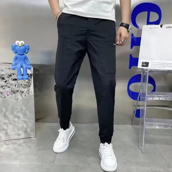 Herren Cargo-Hose mit Stretch-Komfort | Flexible Passform & Funktionstaschen | Für Alltag, Freizeit & Business Casual