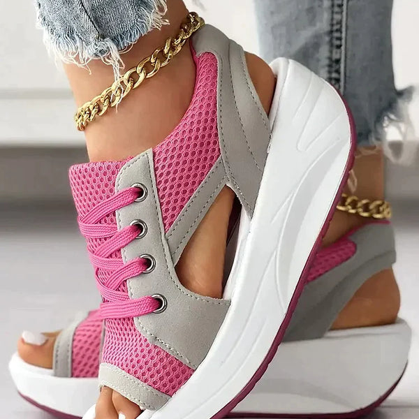 Mila™ Schnür-Muffin-Sandalen (50% RABATT)