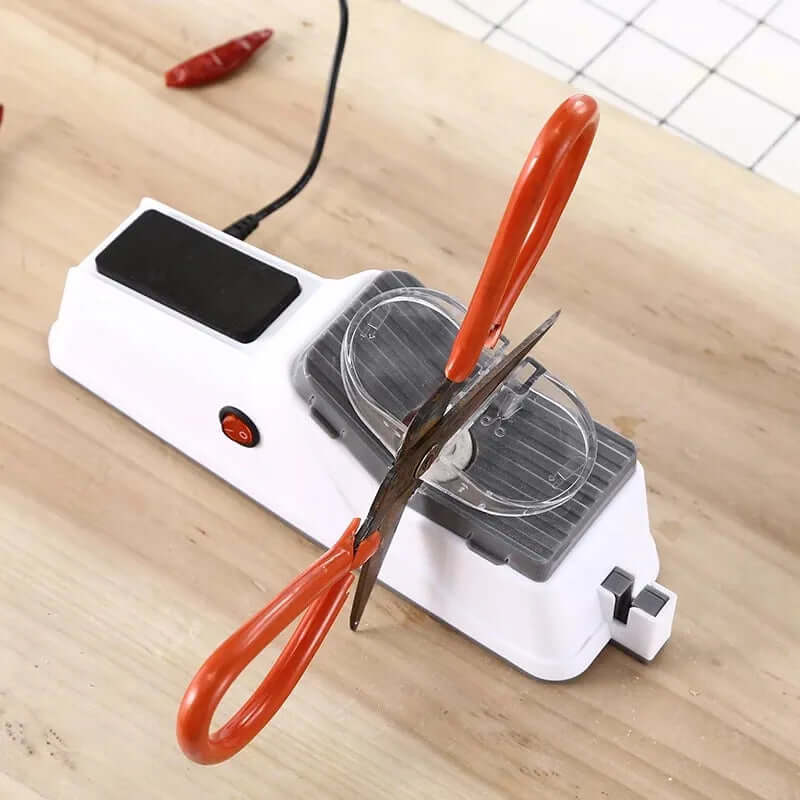 Elektrischer Messerschleifer | Einfaches Messer Schärfen | Messerschleifgerät | Schärfix