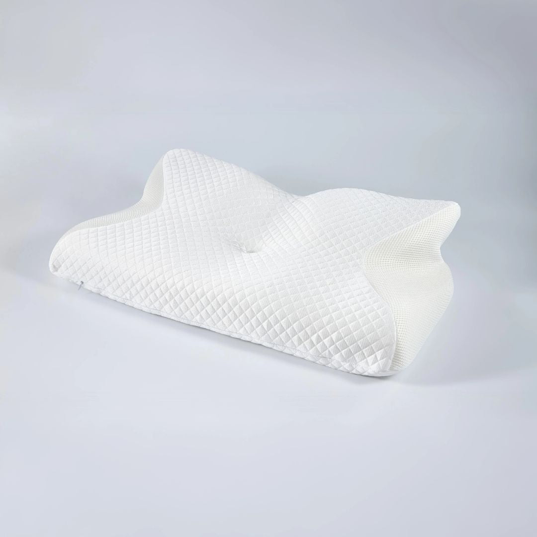 Nackenkissen | Orthopädisches Kissen für Seitenschläfer, Bauchschläfer & Rückenschläfer | ErgoDream