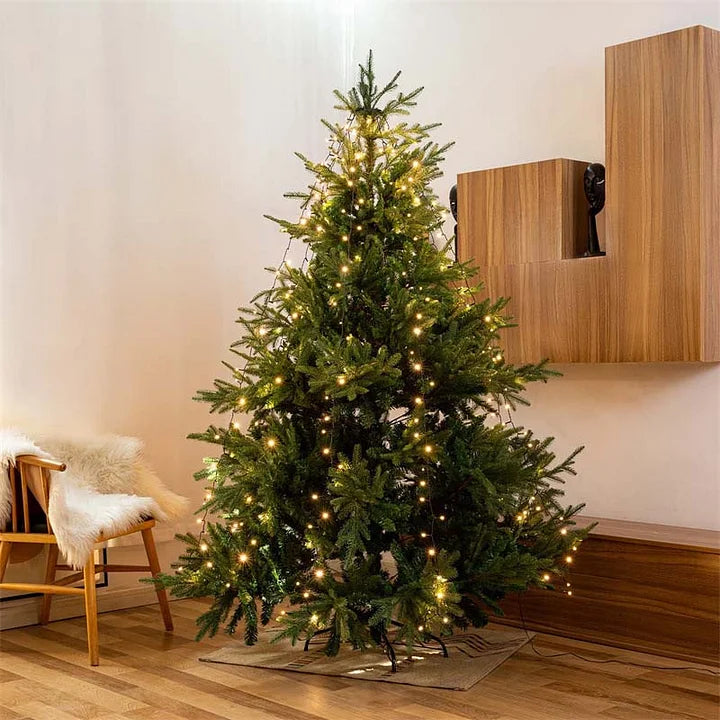 FrostLume™ Wasserfalllichter – mühelose Feiertagsmagie, die Ihren Baum wie nie zuvor erstrahlen lässt