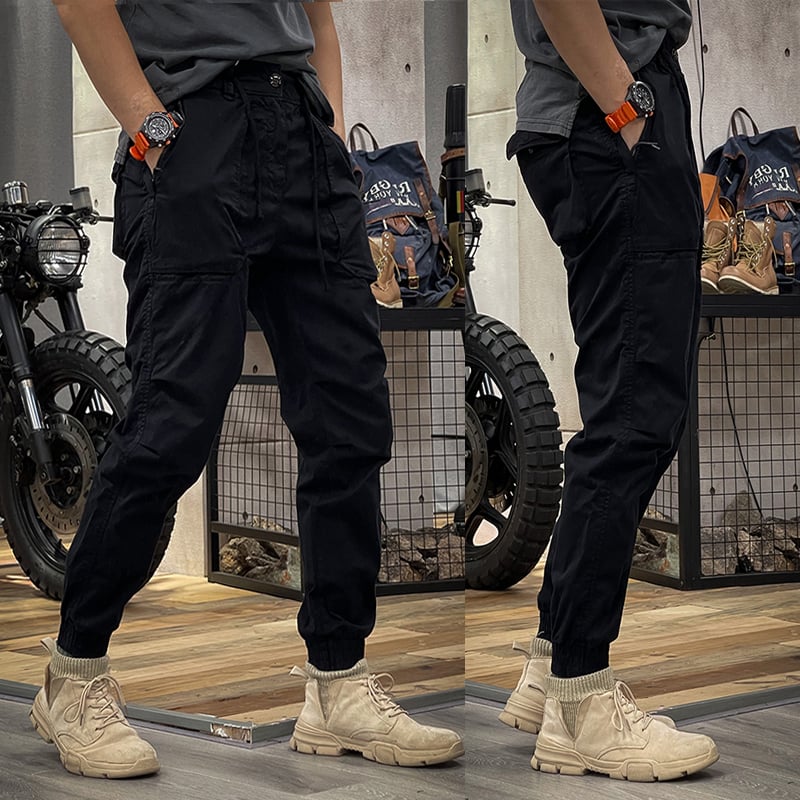 Herren Stretch-Cargohose mit Funktionstaschen | Bewegungsfrei, robust & bequem für Alltag und Outdoor
