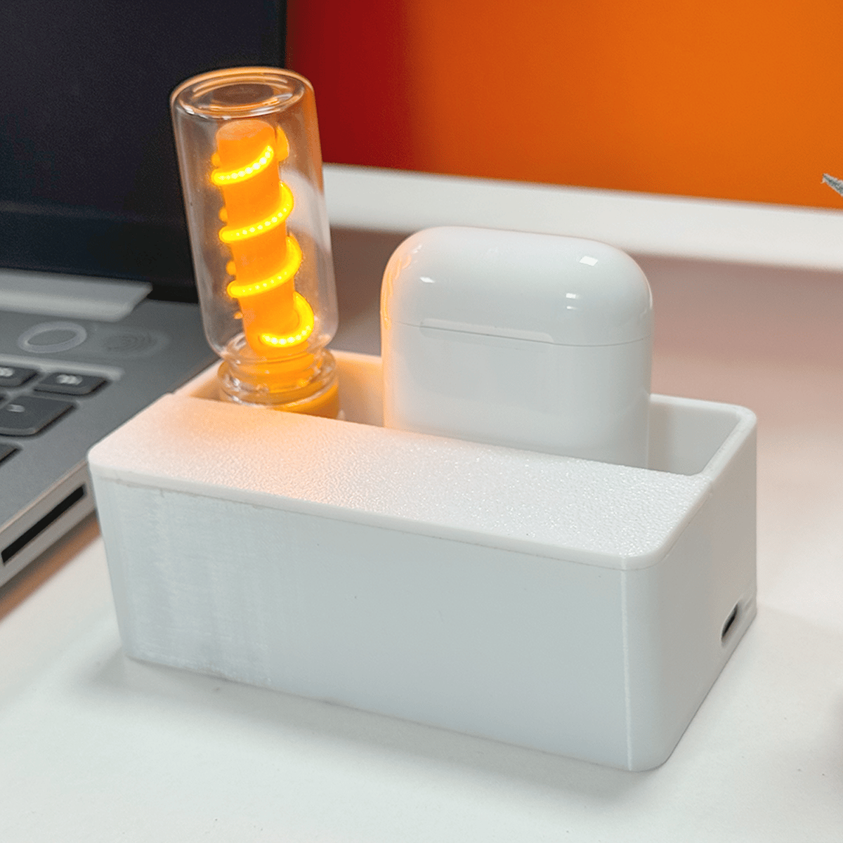 MagnetoLamp™ - 3D-gedruckte magnetische Ejektions-Nachtlampe