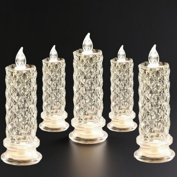 3+1 GRATIS | LED Kristall Kerzenlichter™ — Schaffe magische Atmosphären ohne Unordnung oder Risiko
