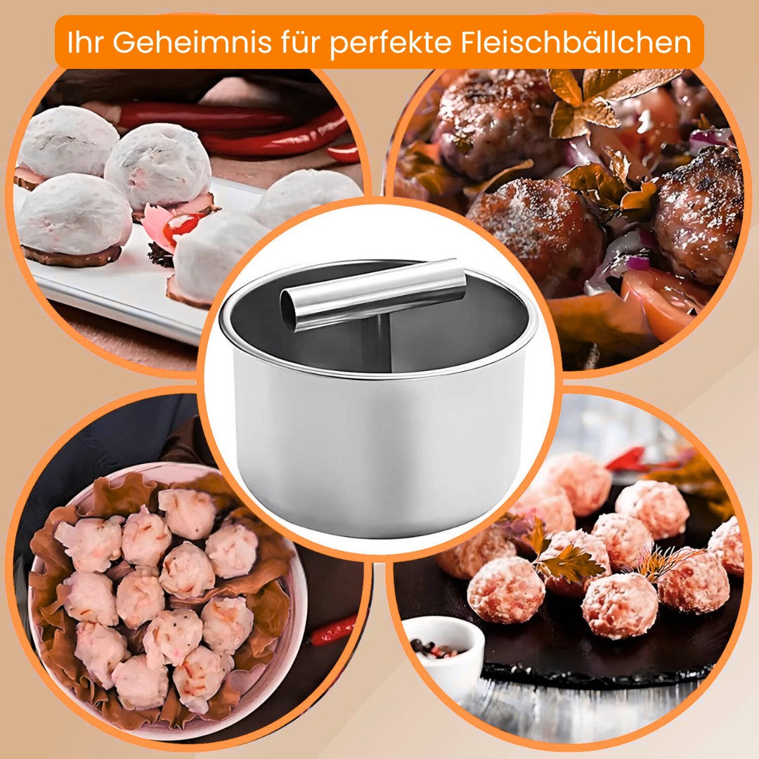 Fleischbällchen Former & Falafel Former für Perfekte Runde Formen | FleischKugel