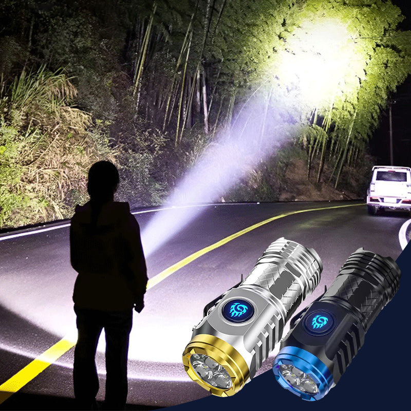 1+1 Gratis | Mini-Taschenlampe mit dreiäugigem Monster™ - Kompakt, leistungsstark und wetterfest!