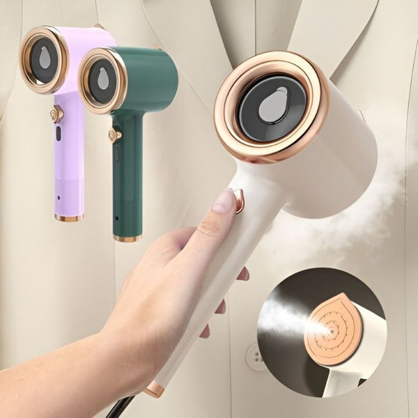 SteamPro™ - Kompakter tragbarer Kleiderglätter | 50% RABATT TEMPORÄR