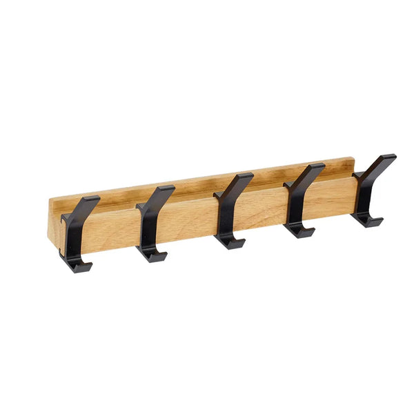Garderobenhaken | Garderobenleiste Modern | Wandgarderobe aus Holz | NordHaken