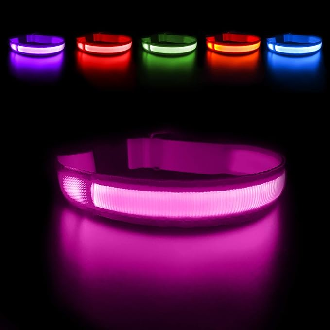 Leuchthalsband für Hunde | LED Hundehalsband | GlowHund