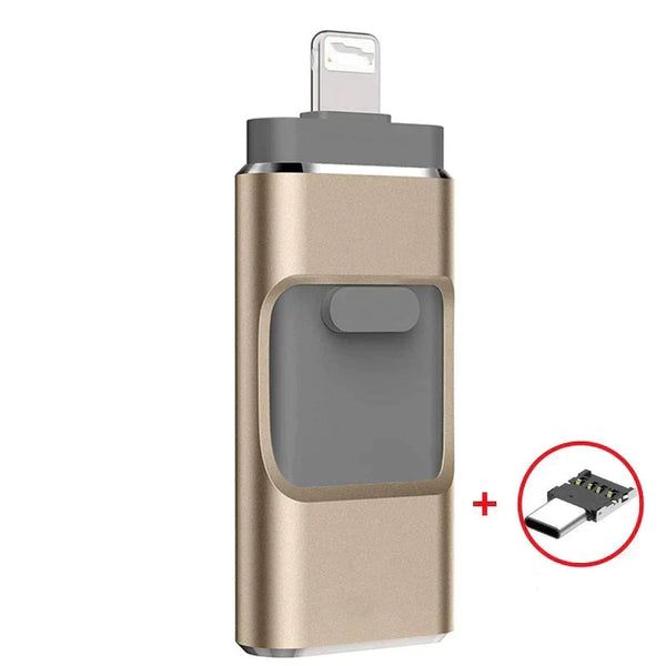 4-in-1 FlashDrive™ - Erweitern Sie Ihre Speicherkapazität im Handumdrehen und nehmen Sie Ihre Dateien überallhin mit