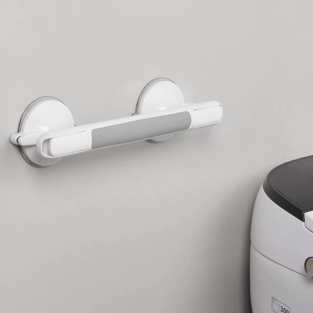 Haltegriff für Dusche, Badewanne oder Toilette | Saugnapf Griff für Senioren ohne Bohren | SeniGrip