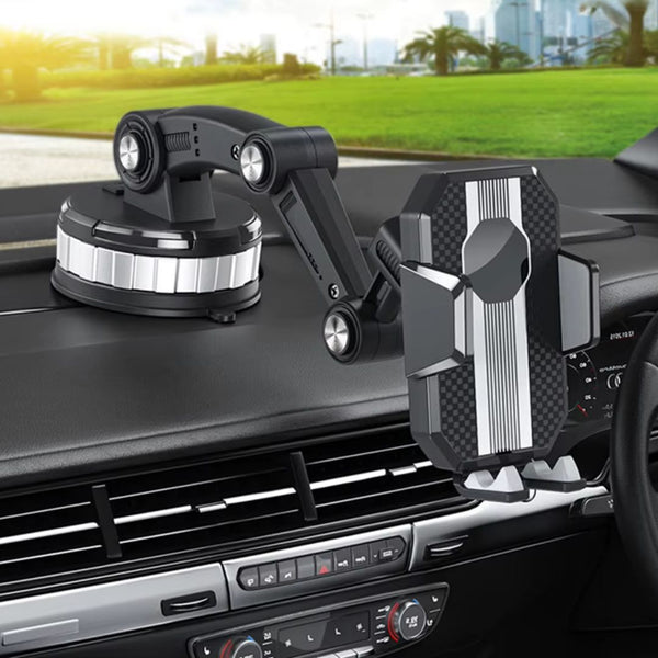 Handyhalterung für Auto | Handyhalter mit Saugnapf & 360° Drehung | LuxGrip