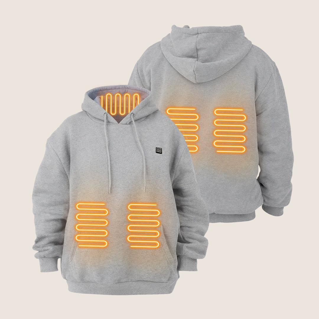 WärmeHood™ Beheizbarer Unisex-Kapuzenpullover