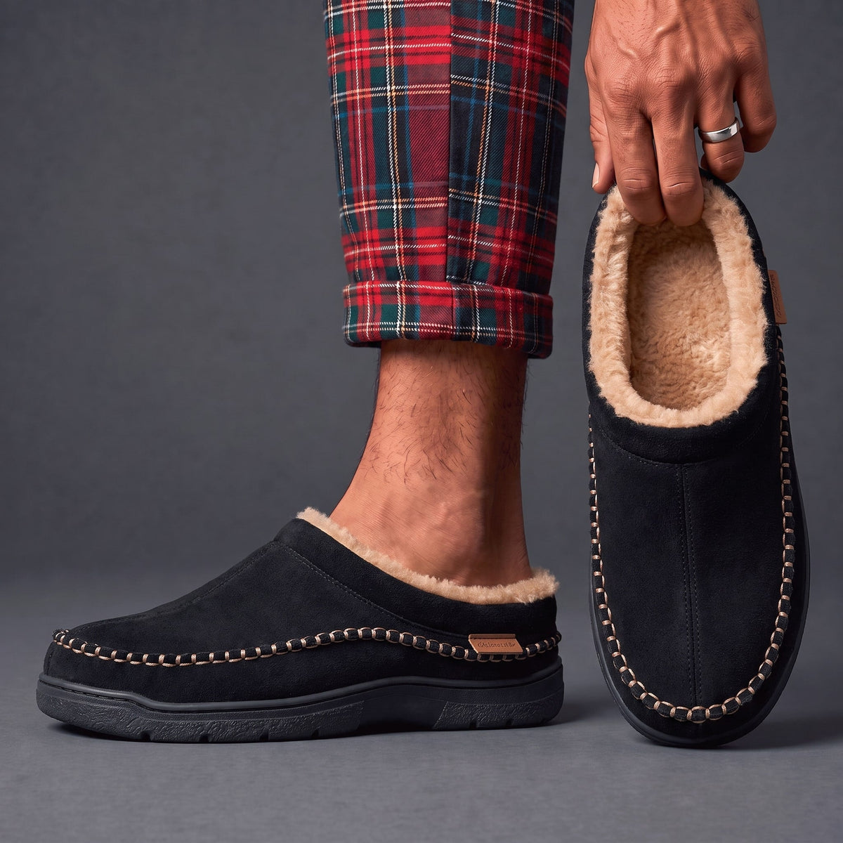 VelourStep™ Premium Thermohauschuhe