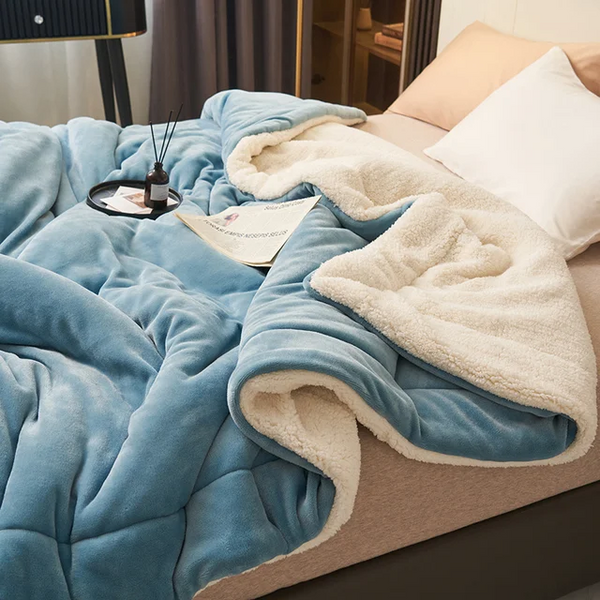 Fleecedecke | Große Bettdecke | Wohnzimmer Decke | HugLuxe