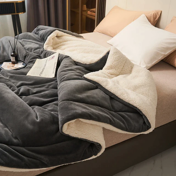 Fleecedecke | Große Bettdecke | Wohnzimmer Decke | HugLuxe