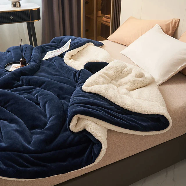 Fleecedecke | Große Bettdecke | Wohnzimmer Decke | HugLuxe