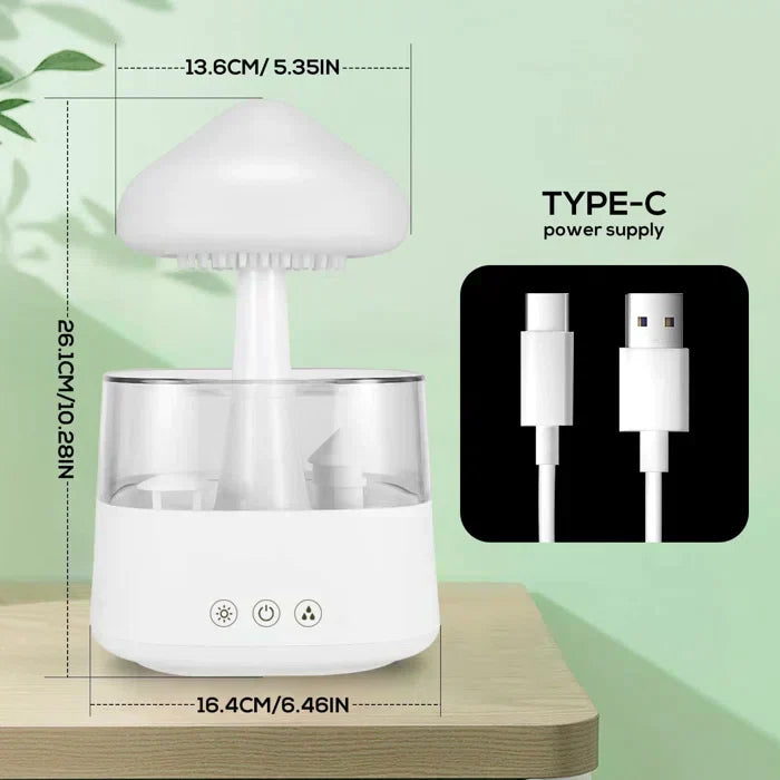 MistMystic™ - Magic Rain Mushroom Cloud Luftbefeuchter  (50% RABATT)