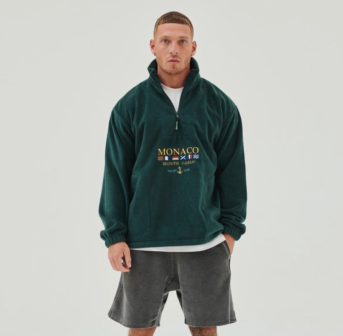 50% RABATT || Linus™ - Pullover mit Halfzip Unisex