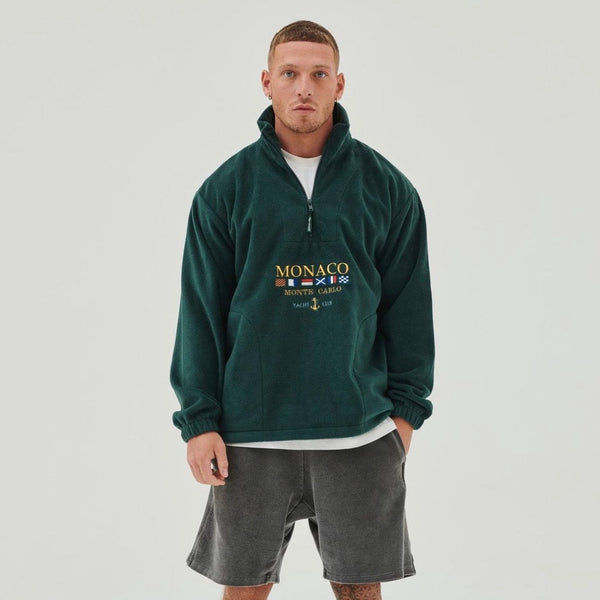 50% RABATT || Linus™ - Pullover mit Halfzip Unisex