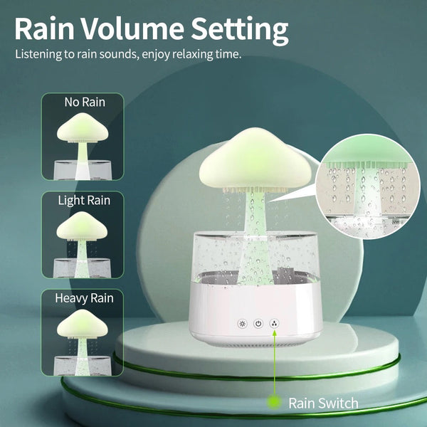 MistMystic™ - Magic Rain Mushroom Cloud Luftbefeuchter  (50% RABATT)