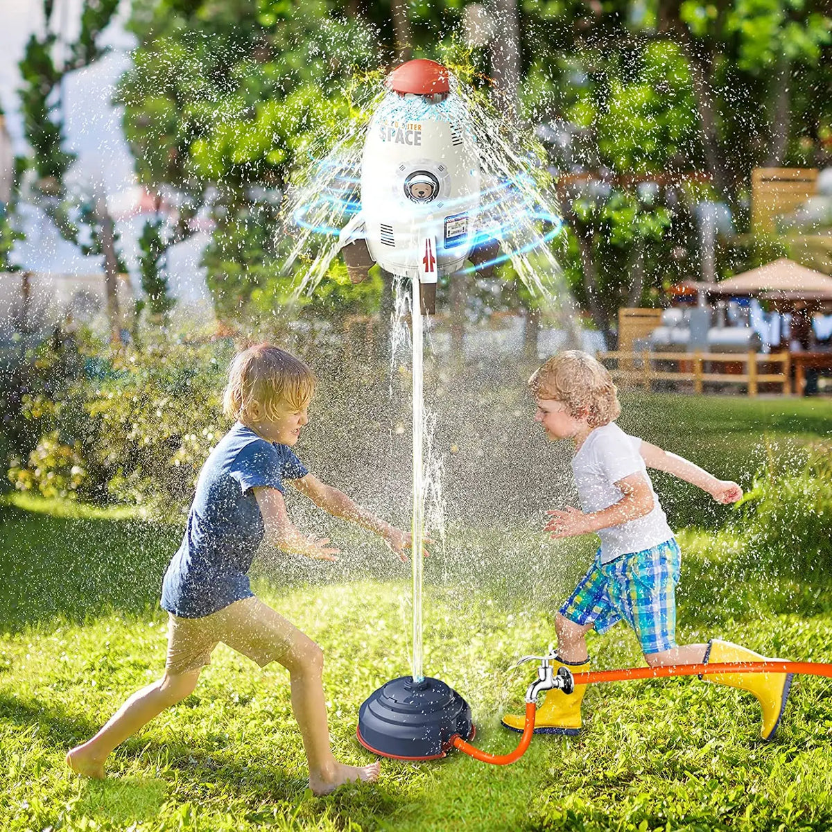 Raketen-Spritzwasser-Spielzeug